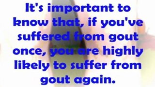 Ways To Eliminate Gout - how to cure gout without medication