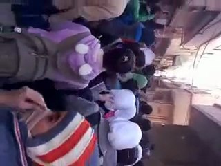 فري برس دمشق الحجر الأسود مظاهرة طلابية 6 3 2012 ج2
