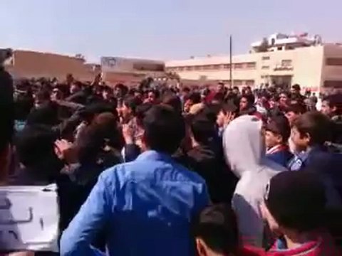فري برس ريف دمشق قسم طلاب داريا الأحرار بالاستمرار في الثورة 6 آذار 2012 3