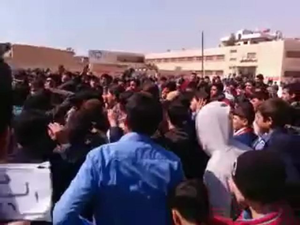 فري برس ريف دمشق قسم طلاب داريا الأحرار بالاستمرار في الثورة 6 آذار 2012 3