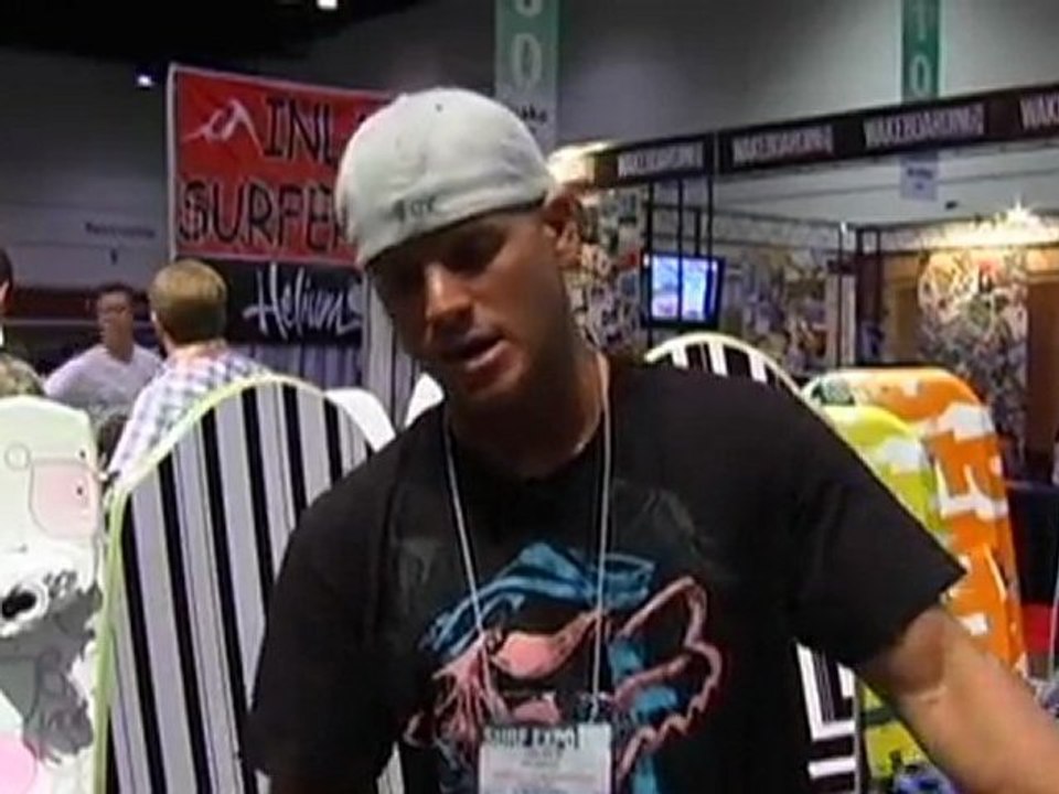 Shaun Murray at Surf Expo - Hyperlite