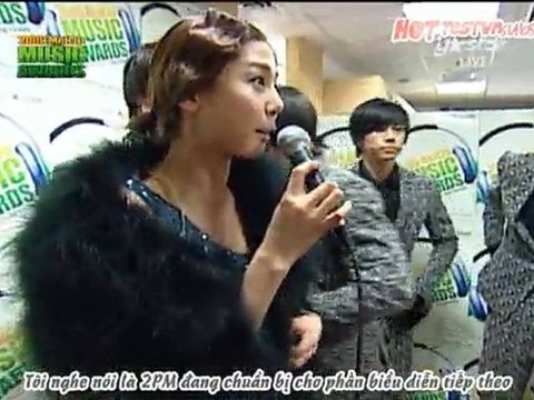 [2PMVN][Vietsub] 091216 - 2PM - Melon Awards 2009 - Backstage Interview