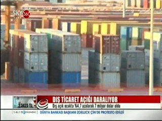 Dış Ticaret Açığı Daralıyor