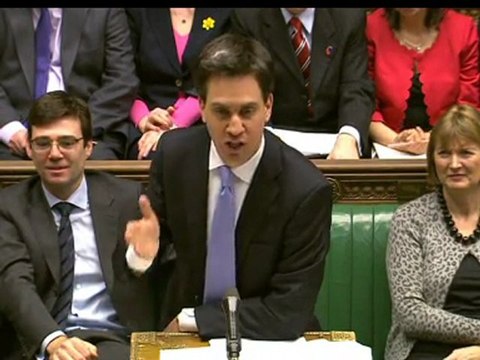 Ed Miliband: 'Cameron digging his own grave with the NHS'