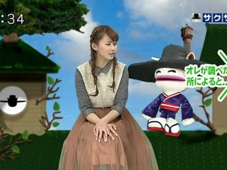 sakusaku 120229 1 フジテレビのあの番組にまた映ってました！、の巻