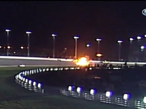 Crash de Juan Pablo Montoya aux Daytona 500