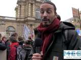 Manifestation contre le Mécanisme Européen de Stabilité (MES) devant le sénat , le 28 février 2012 à Paris
