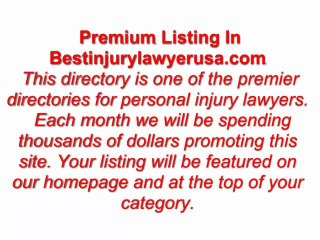 Advertising For Personal Injury Lawyers