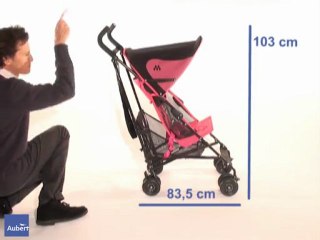 Poussette Volo de Maclaren - Dépliage