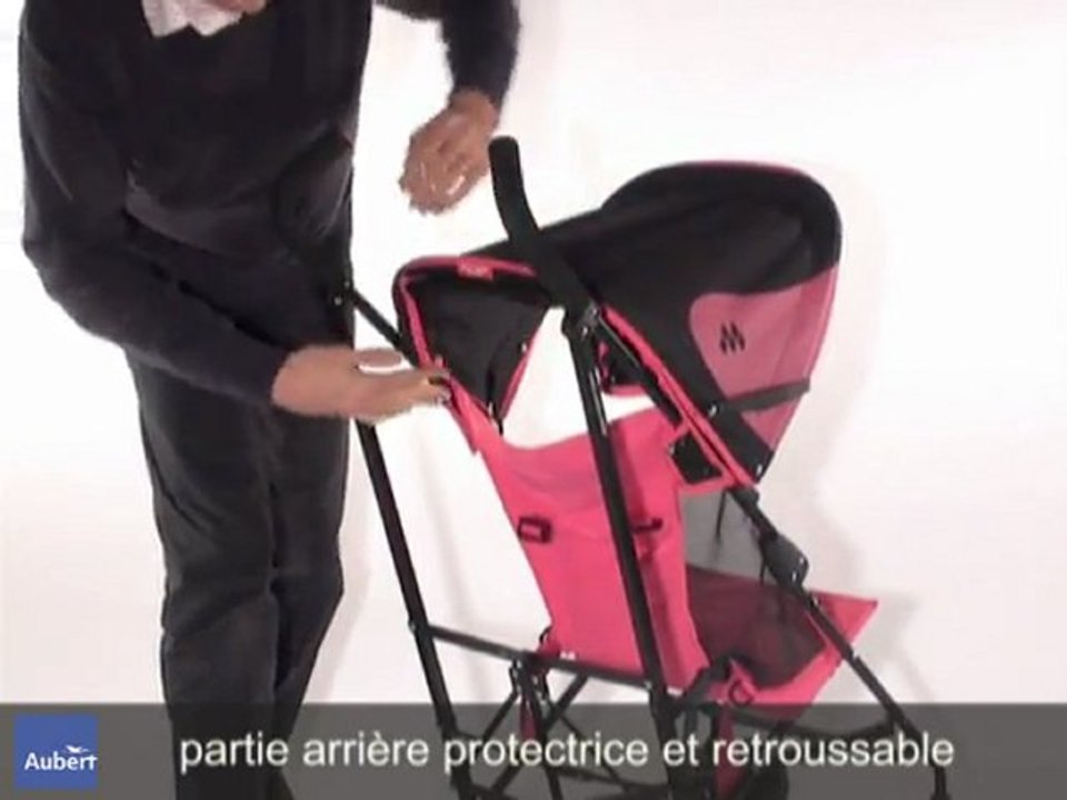 Poussette Volo de Maclaren - Capote et rangement