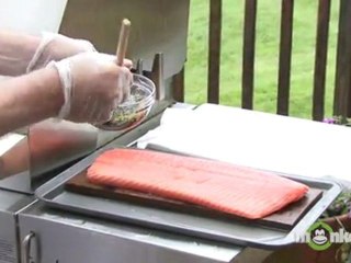 Planked Salmon on the Grill