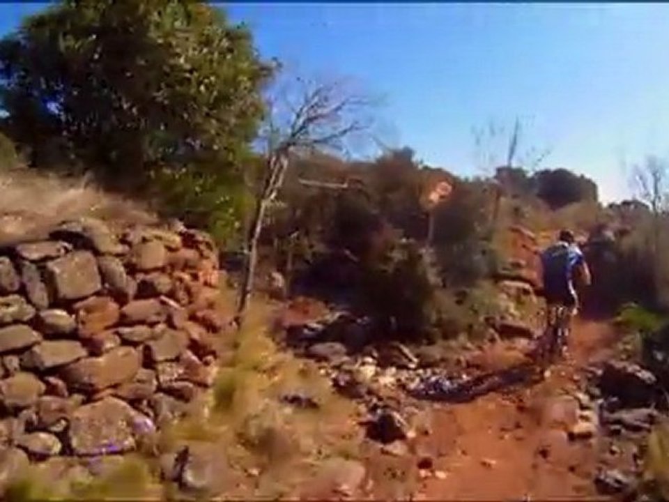 VTT Lac du Salagou - Renaud & Cédric - Février 2012