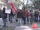 Napoli - La protesta delle Cooperative Sociali (29.02.12)