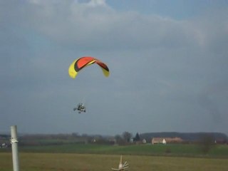 premier vol Bulldog ITV avec startair ZZ10 ( en solo)