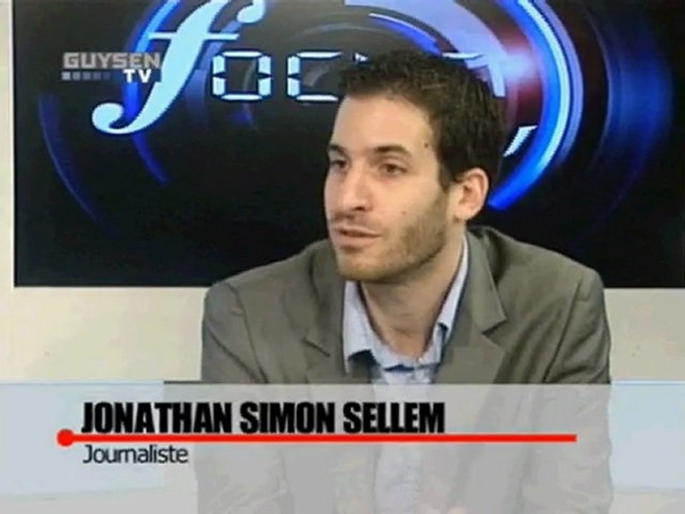 jonathan simon sellem le créateur de JSS News sur Guysen Tv