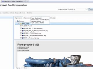 Calenco, présentation de l'interface d'automatisation des documents