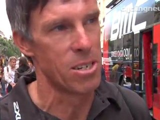Cycling legend Phil Anderson speaks about Cadel Evans at Tour de France 2011