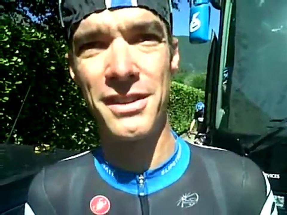 David Millar (Garmin-Cervelo) talks about the final time trial stage of the 2011 Giro d'Italia