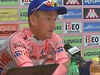 Giro d'Italia 2011: Pieter Weening on the risks of unmade roads