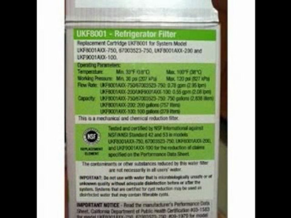 Maytag UKF800T Refrigerator Filter 3 Pack