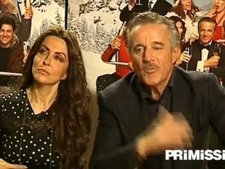 Intervista a Sabrina Ferilli e Christian De Sica protagonisti di Vacanze di Natale a Cortina