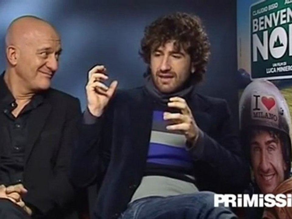 Intervista a Claudio Bisio e Alessandro Siani protagonisti del film Benvenuti al Nord