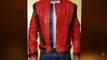 Michael Jackson Replica Leather Jacket | Thriller Red Leather Jacket