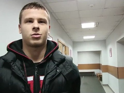 Алекс Титов после игры с к.Ладья 29.02.12