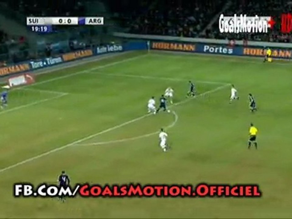 Goal de Messi Argentina  vs Switzerland ( Friendly Match )