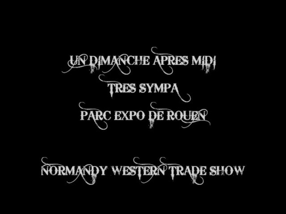 Normandy Westerners trade show à Rouen