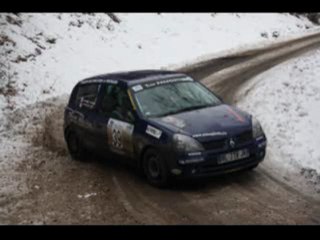 camera embarque rallye hivernal des hautes alpes 2012 clio n°39