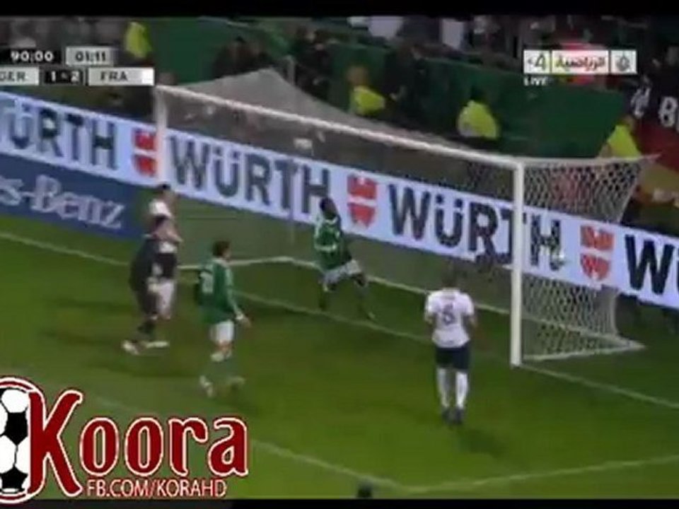 Germany [ 1 - 2 ] France - Cacao Goal