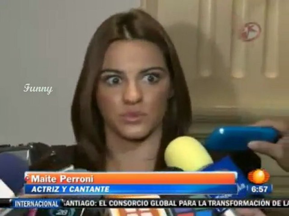 Maite Perroni (@Maiteoficial) aclara rumor sobre rivalidad || 1N