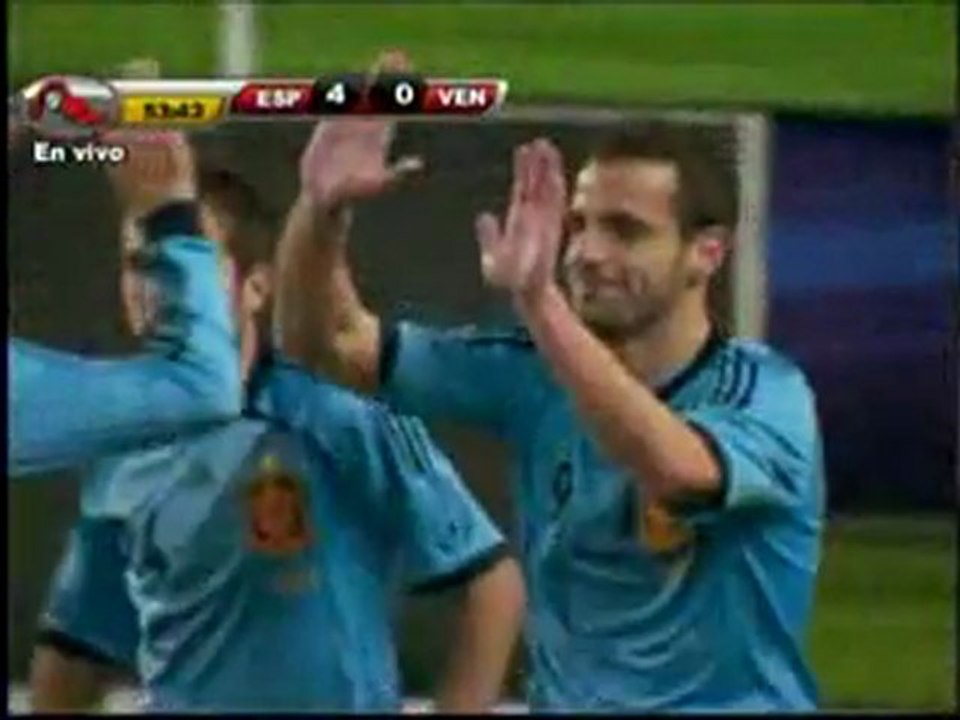 Venezuela 0 España 4