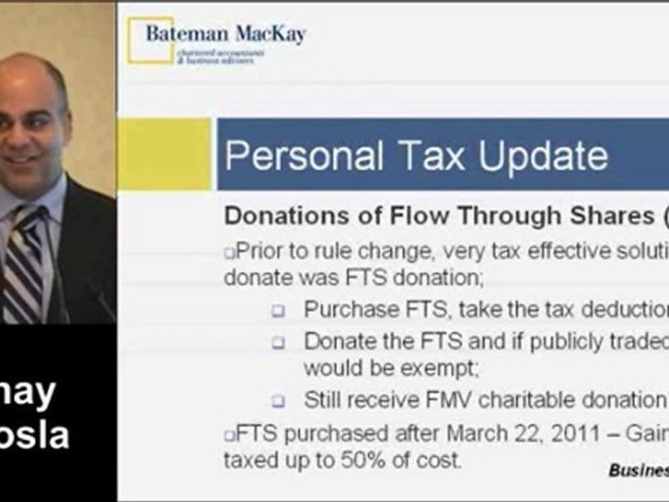 2012 CIMA Tax Update by Vinay Khosla - Part1