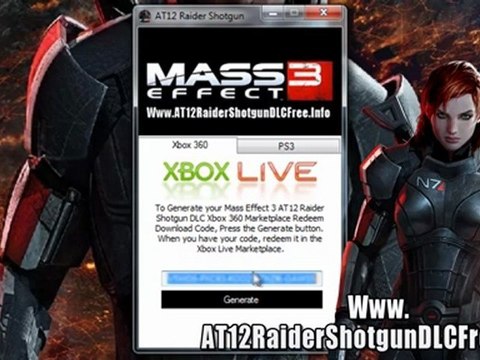 Mass Effect 3 AT12 Raider Shotgun DLC - Xbox 360 - PS3