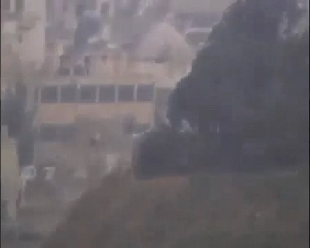 فري برس حماة المحتلة انتشار القناصين على قلعة حماة 29 2 2012