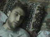 فري برس  ادلب معرة النعمان  جثمان الشهيد أحمد سامي الشوّاف28 2 2012