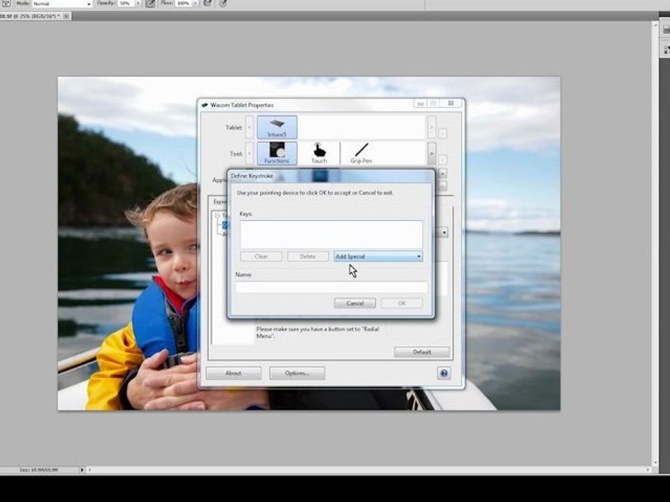 INTUOS5 RADIAL MENUS