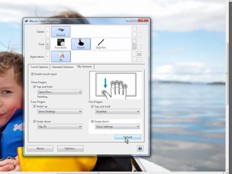 CONFIGURING & CUSTOMIZING INTUOS5