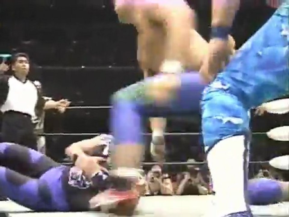 Kaientai Deluxe vs Delfin/Hamada/Tiger Mask 4/Naniwa/Yakushiji, MPro 10/10/96.