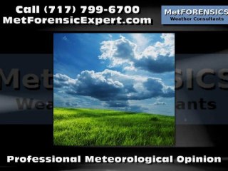 Weather Forensics in Lancaster PA MetFORENSICS