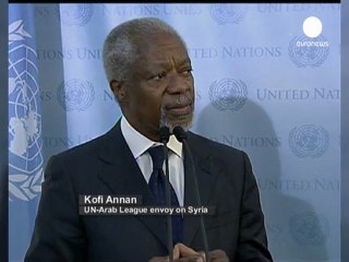Kofi Annan Suriye mesaisine başladı