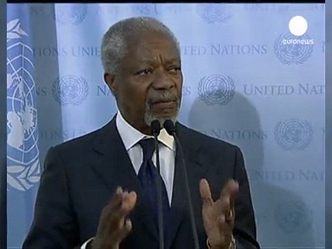 Annan calls on Assad to stop the bloodshed