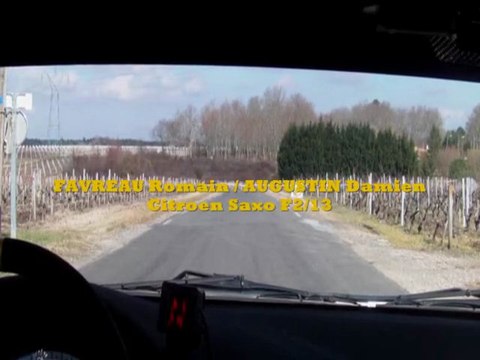 Rallye de la Fougère - Favreau / Augustin - ES6 - Cam' Embarquée