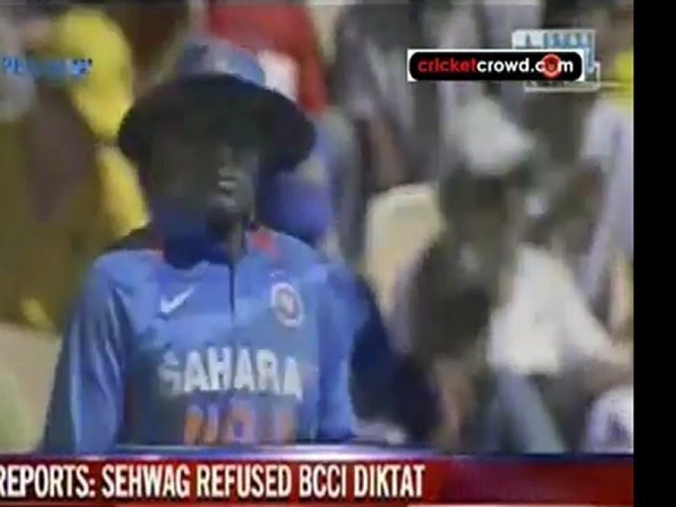 Sehwag injured, rested for Asia Cup
