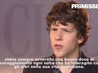 Intervista a Jesse Eisenberg protagonista del film The Social Network