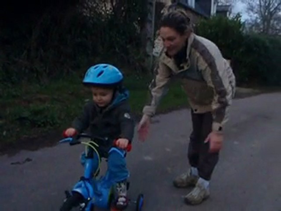 premier tour de vélo