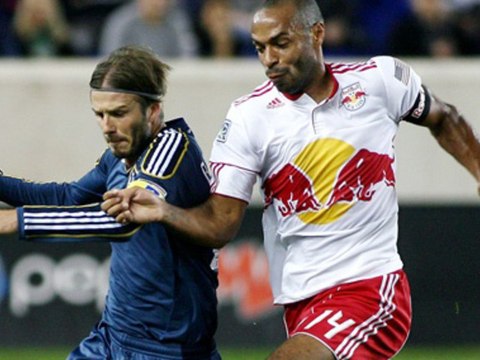 Thierry Henry marque face à David Beckham !