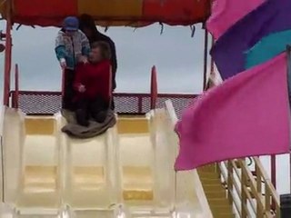 Giant circus slide Clark and Lindsay